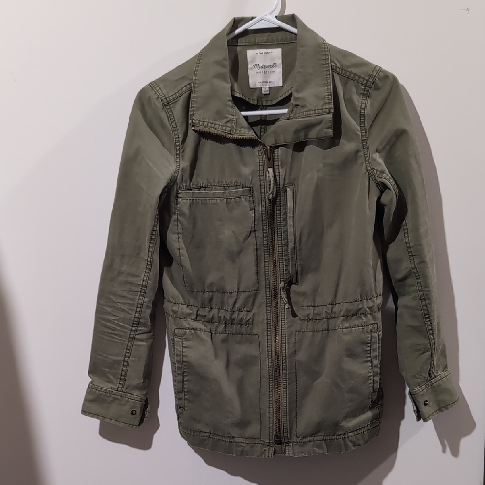 Madewell Olive Green Kids Utility Jacket